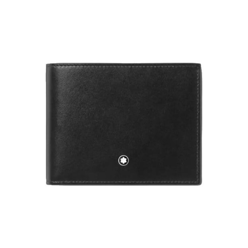 Montblanc Meisterstuck 12 cc Siyah Deri Cüzdan