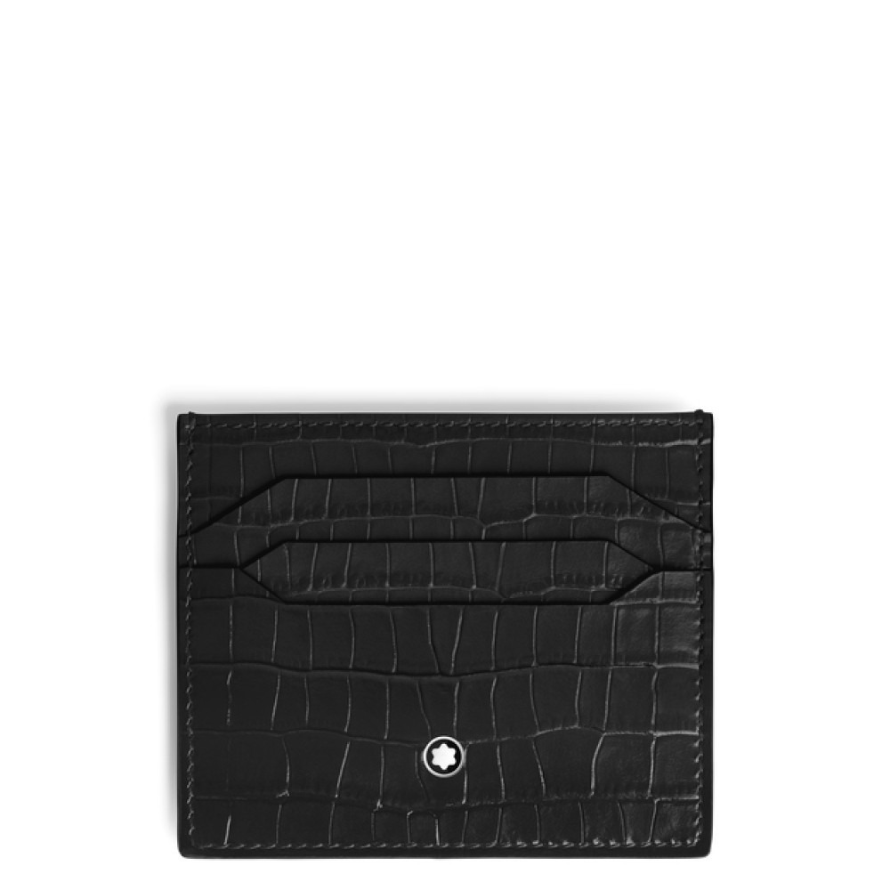 Montblanc Timsah Derisi Desenli 6 Bölmeli Kartlık